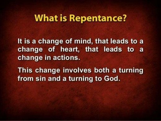 11. WHAT IS REPENTANCE?
