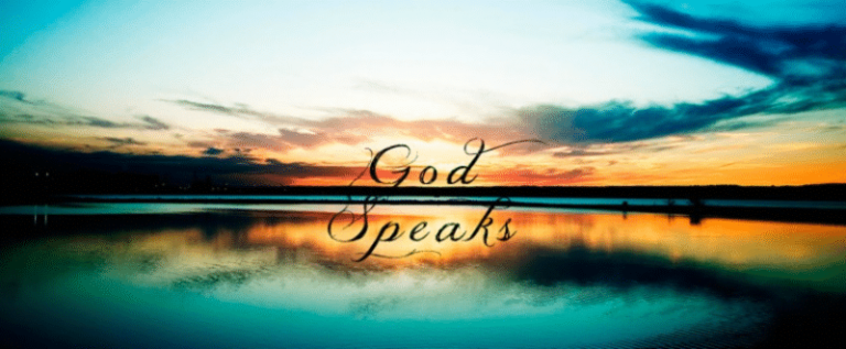 247. HOW DOES GOD SPEAK TO HIS CHILDREN?